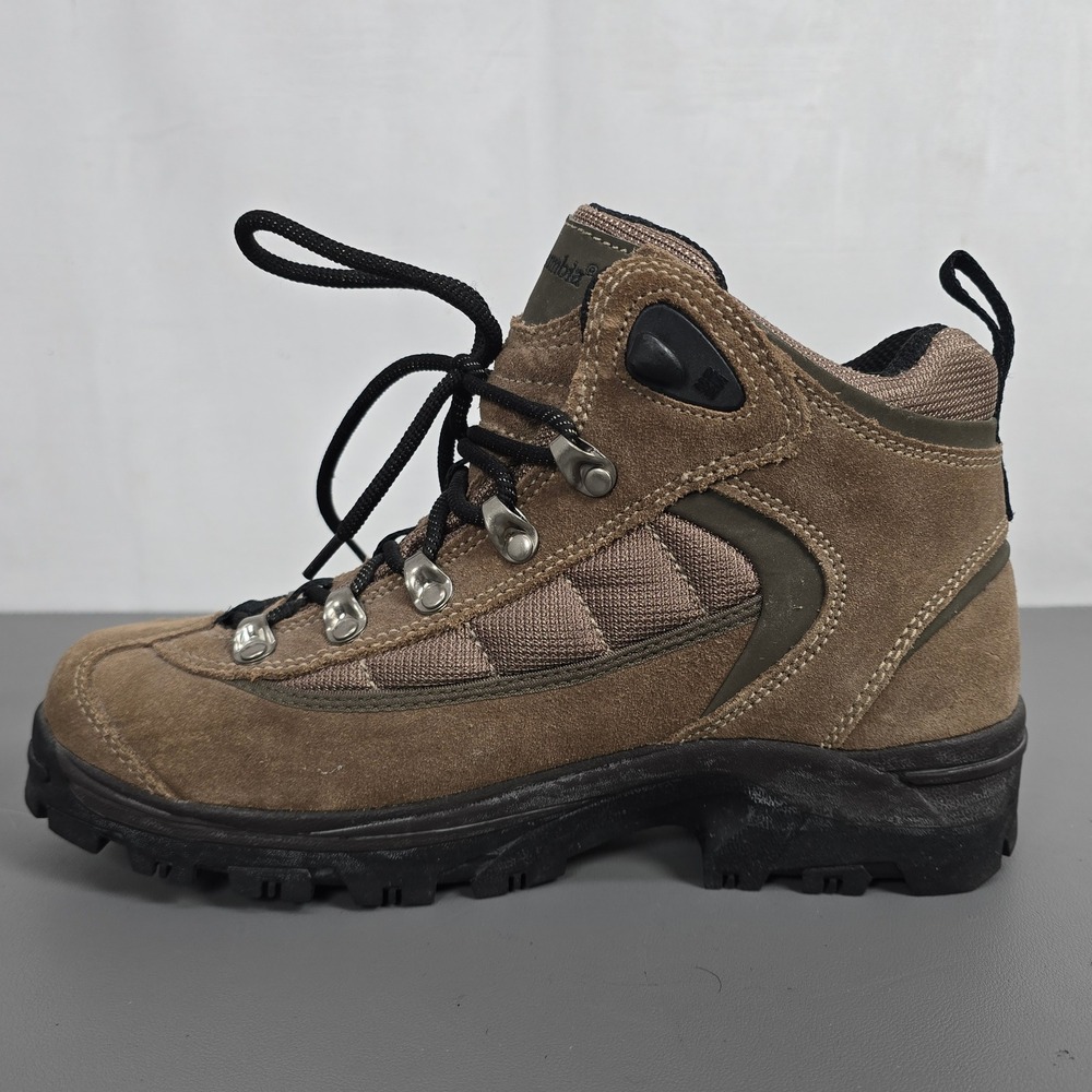 Columbia Copper River II Womens Hiking Boots Brown Suede Omni-Tech BL3020 9.5 - Picture 10 of 14